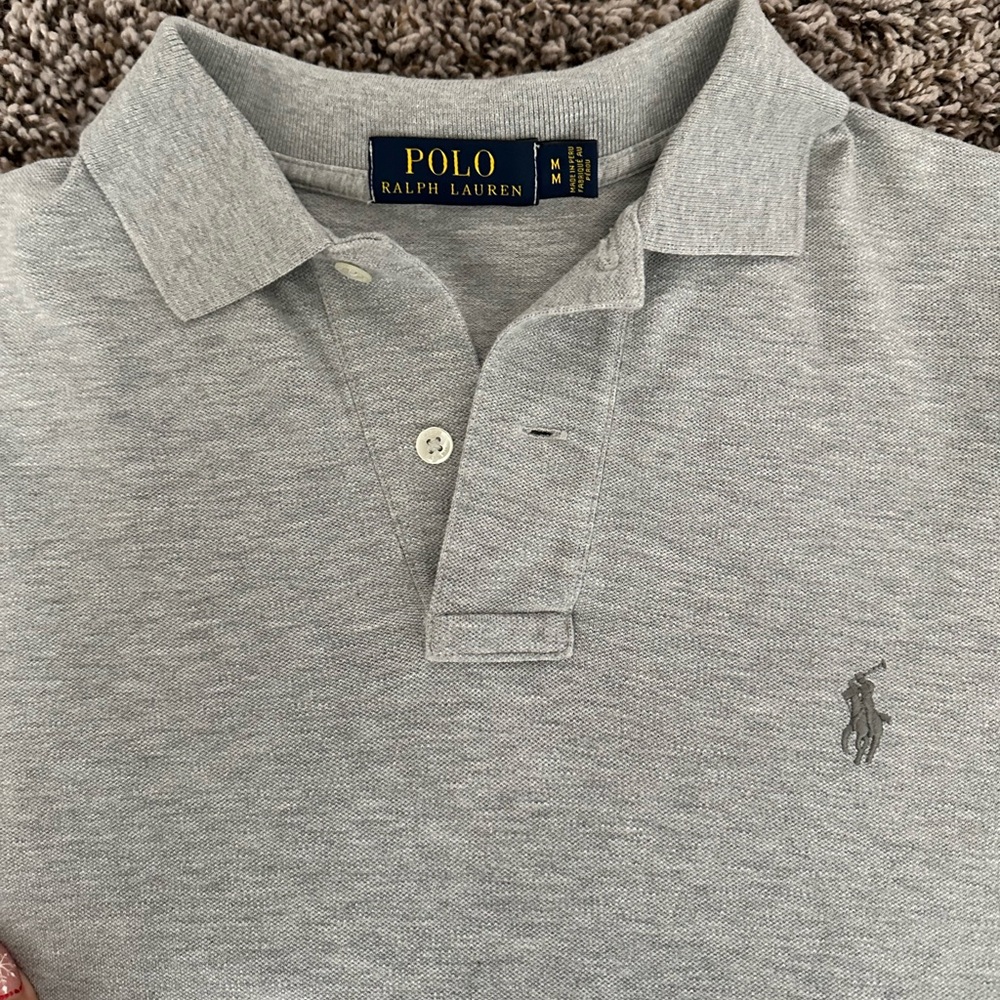 Gray, Ralph Lauren Polo
